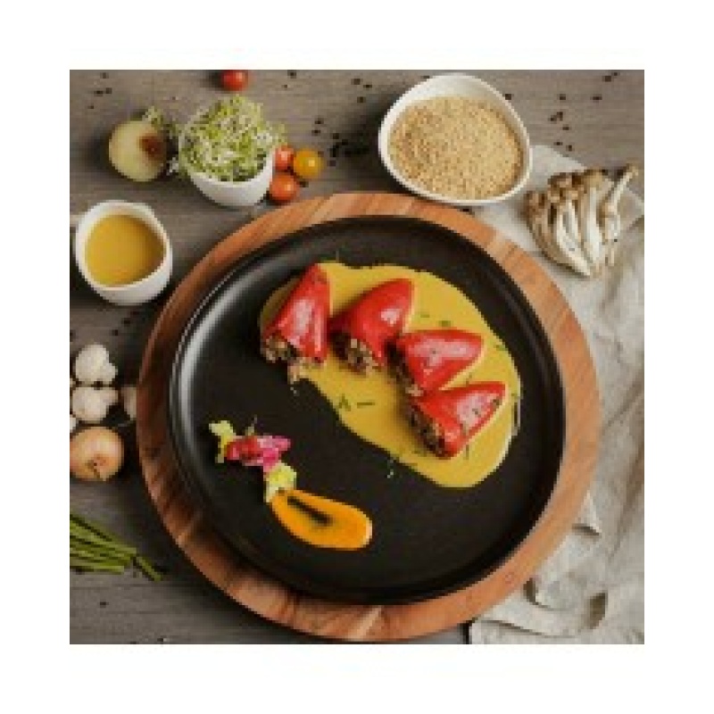 ARDEI UMPLUT VEGAN IN SOS CURRY 300G LUKAN - imagine 3