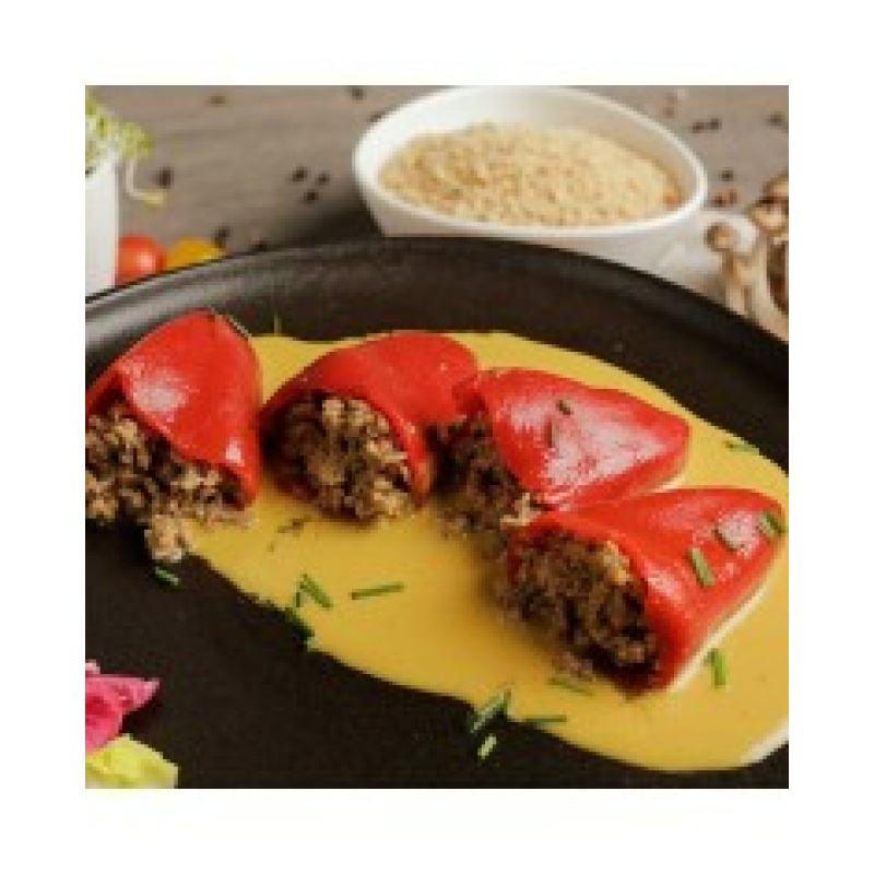 ARDEI UMPLUT VEGAN IN SOS CURRY 300G LUKAN - imagine 2