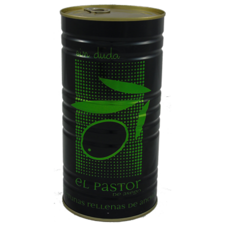MASLINE VERZI CU PASTA DE ANCHOA - 1470g