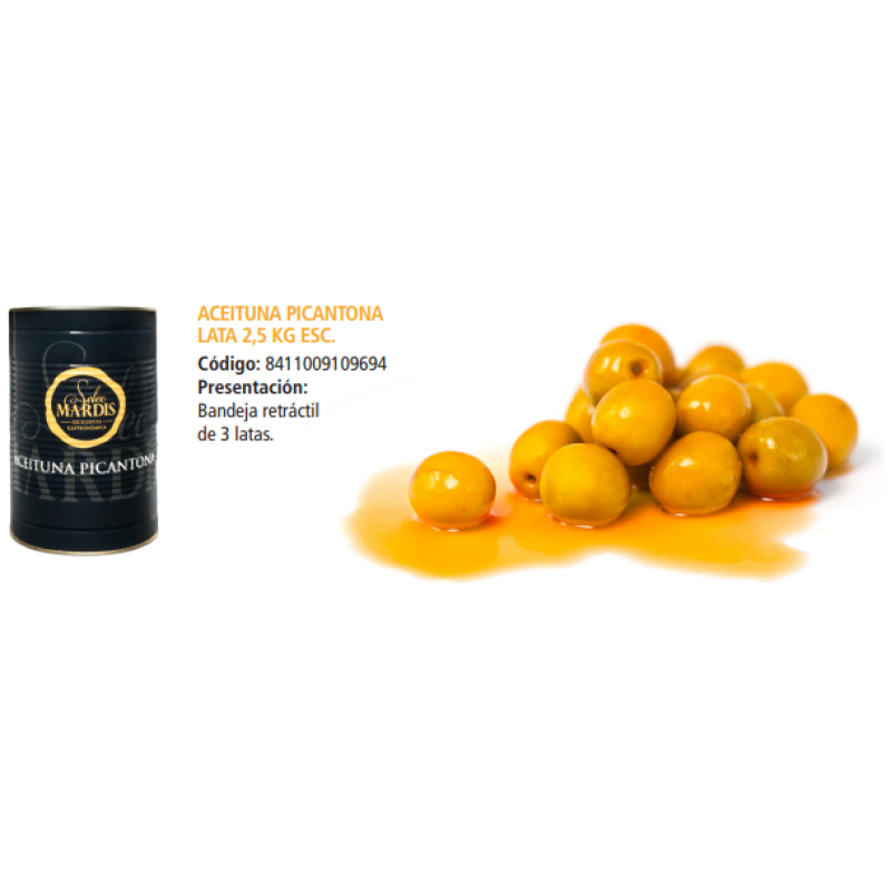 MASLINE PICANTE MARDIS 4300G