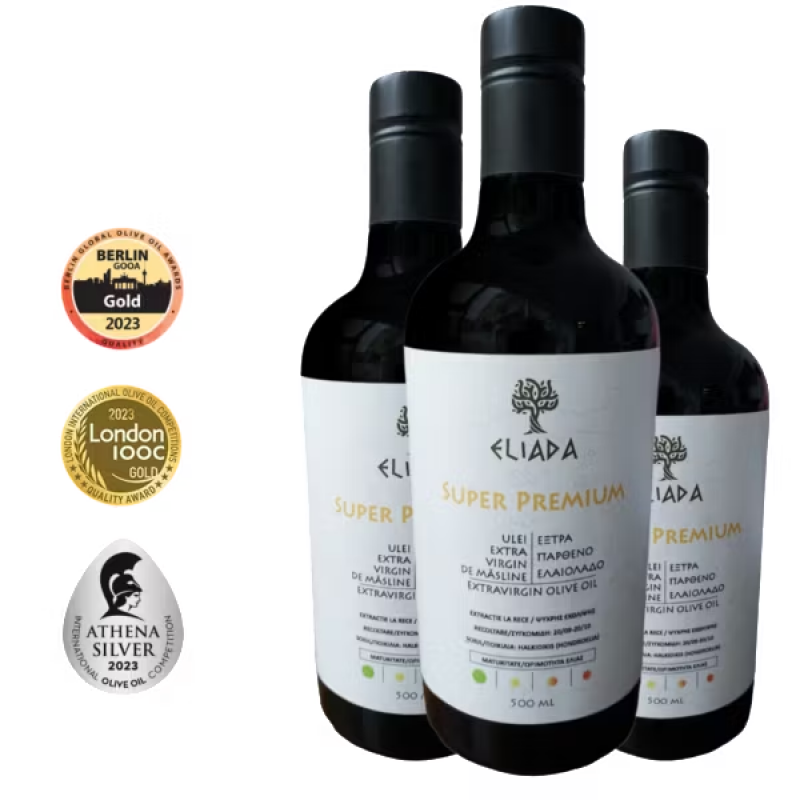 ULEI MASLINE SUPER PREMIUM ELIADA 500ML - imagine 2
