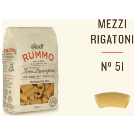 MEZZI RIGATONI | Nº 51