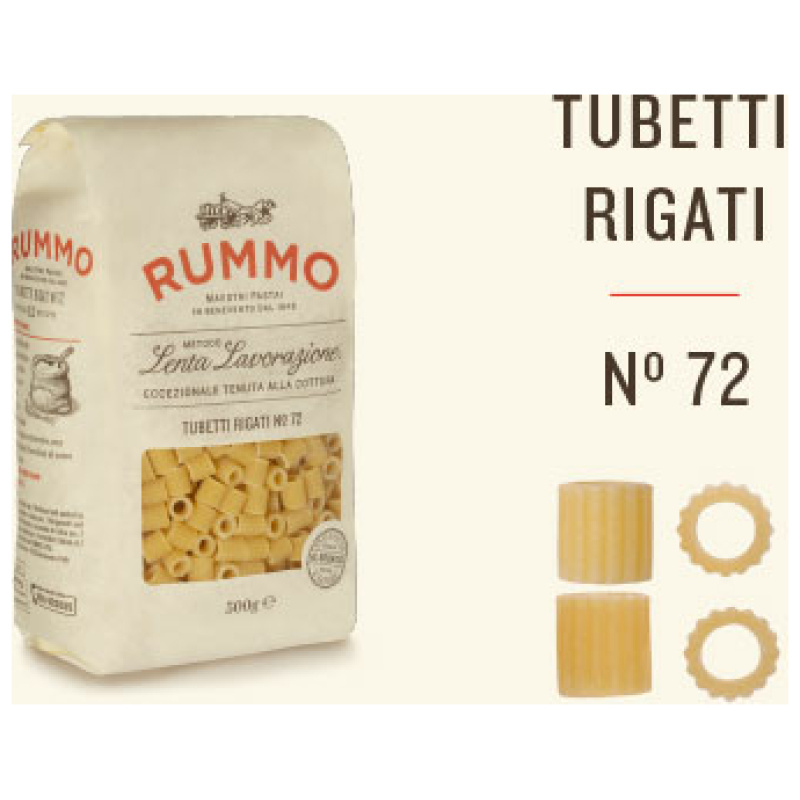 TUBETTI RIGATI | Nº 72
